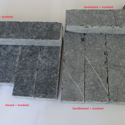 Vietnam Bluestone Sandblasted + Tumbled